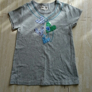 チップトリップ(CHIP TRIP)のチップトリップ 半袖Tシャツ【130】グレー(Tシャツ/カットソー)