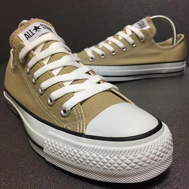 即完売 新品 23.5 CONVERSE ALL STAR BEIGE ベージュ 1