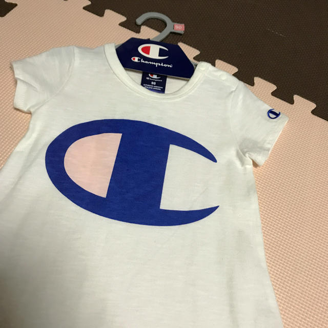 Champion(チャンピオン)の90cm 新品 チャンピオンワンピース キッズ/ベビー/マタニティのキッズ服女の子用(90cm~)(ワンピース)の商品写真