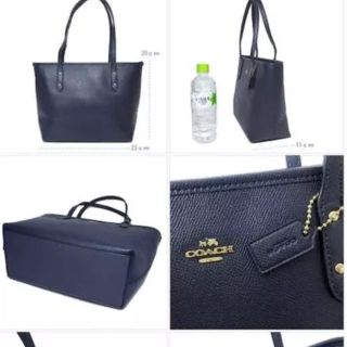 コーチ トートバッグ ネイビー 新品
