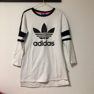 アディダス(adidas)のadidas ワンピTシャツ(ひざ丈ワンピース)