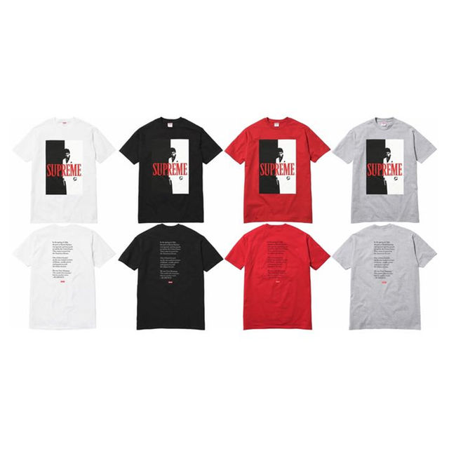 Supreme(シュプリーム)の【希少カラー】Supreme Scarface Split Tee 17AW メンズのトップス(その他)の商品写真