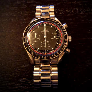 オメガ(OMEGA)のオメガ・スピードマスター ミハエルシューマッハ 2000年 6000個限定再出品(腕時計(アナログ))