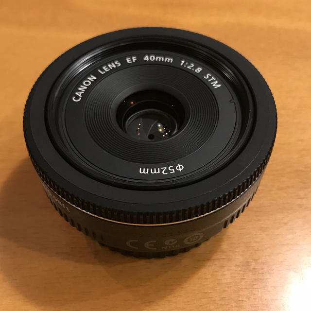 Canon(キヤノン)のヒカル様専用 canon EF40mm F2.8 単焦点レンズ スマホ/家電/カメラのカメラ(レンズ(単焦点))の商品写真