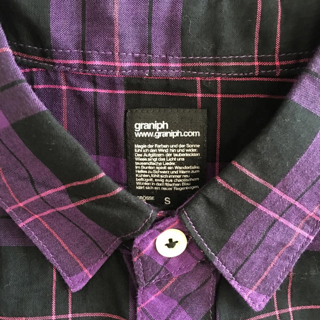 Design Tshirts Store graniph(グラニフ)の【値下げ】graniph チェックシャツ レディースのトップス(シャツ/ブラウス(半袖/袖なし))の商品写真
