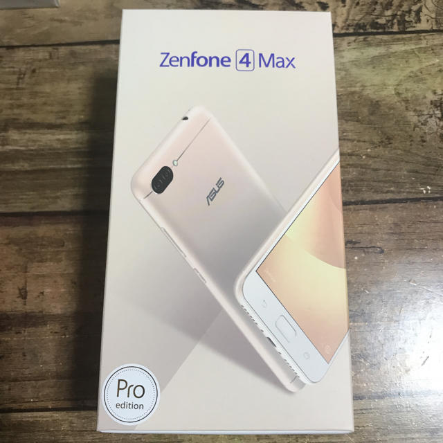 Zenfone4 Max Pro ゴールド