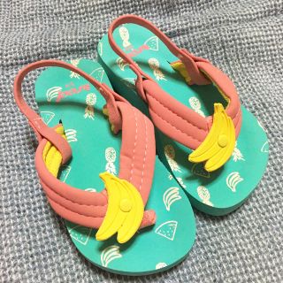 ロキシー(Roxy)のreef ベビー ビーチサンダル 3/4サイズ(10.5cm〜11.5cm)(サンダル)