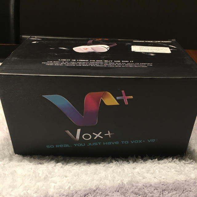 VOX(ヴォックス)のVOX PLUS 3DVR ゴーグル ヘッドマウント用 ヘッドバンド付き スマホ/家電/カメラのスマホ/家電/カメラ その他(その他)の商品写真