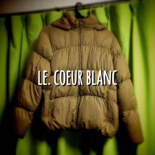 ルクールブラン(le.coeur blanc)の【お値下】le. coeur blanc(ダウンジャケット)