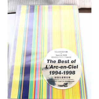 ラルクアンシエル(L'Arc～en～Ciel)のラルクベスト1994〜2000年CD&DVDセット3枚組非売品ケース付き‼️(ミュージック)