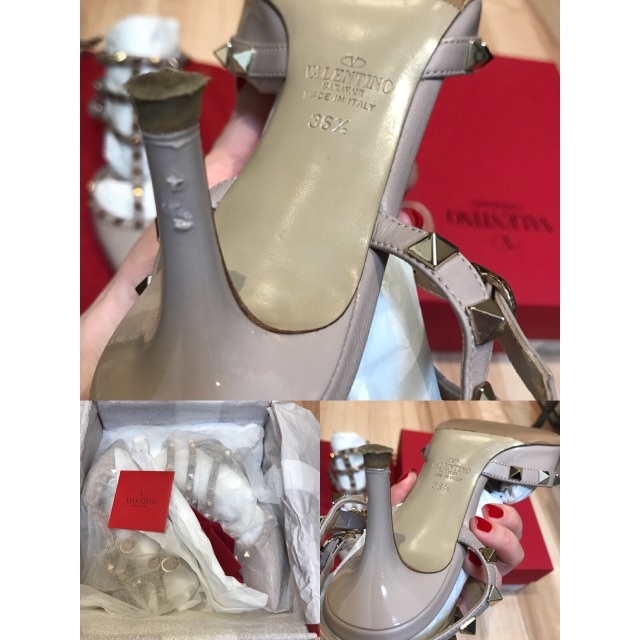 VALENTINO(ヴァレンティノ)のヴァレンティノ❤️ロックスタッズフラットシューズ レディースの靴/シューズ(ハイヒール/パンプス)の商品写真