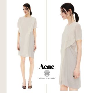 アクネ(ACNE)の《Acne》シルク ワンピース(ひざ丈ワンピース)