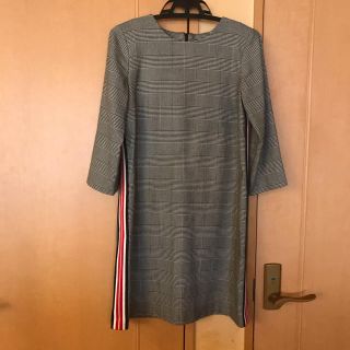 ザラ(ZARA)のぷー様専用♡ZARA 千鳥柄ワンピース(ひざ丈ワンピース)