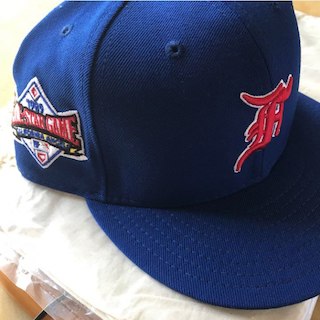 シュプリーム(Supreme)のFEAROFGOD MLBコラボcapサイズ7と1/2 限定品納入書つき(その他)