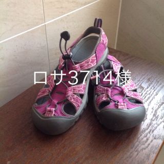 キーン(KEEN)の値下げしました！ KEEN サンダル 24.5 使用感少ない美品(サンダル)