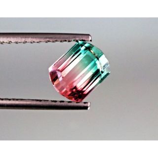 超激レア『天然バイカラートルマリン』1.63ct 中宝研ソーティング