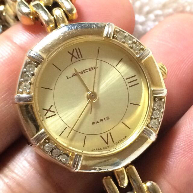 LANCEL(ランセル)のLANCELゴールドヴィンテージ腕時計 レディースのファッション小物(腕時計)の商品写真