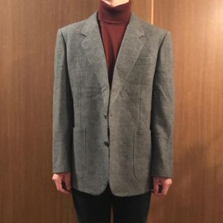 ランバン(LANVIN)の【早い者勝ち】LANVIN PARIS カシミヤ混テーラードジャケット(テーラードジャケット)