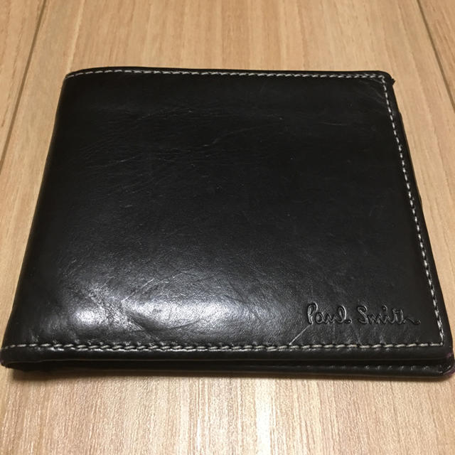 Paul Smith(ポールスミス)の【値下げ】ポールスミス 財布 レザー二つ折り メンズのファッション小物(折り財布)の商品写真