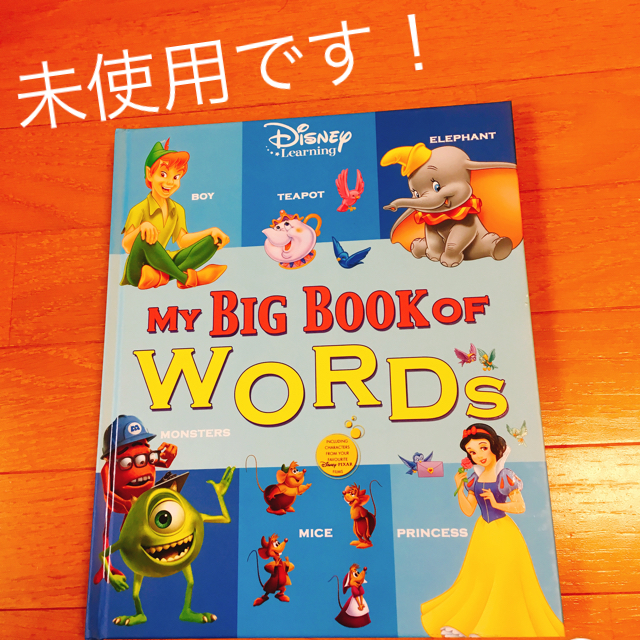 ディズニー My big book of words 英語-