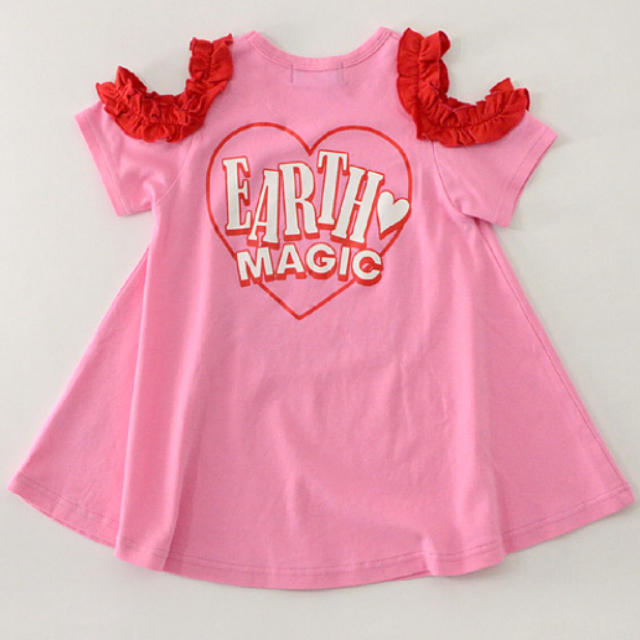 EARTHMAGIC(アースマジック)の新品120cm  いいね♡不要です キッズ/ベビー/マタニティのキッズ服女の子用(90cm~)(Tシャツ/カットソー)の商品写真