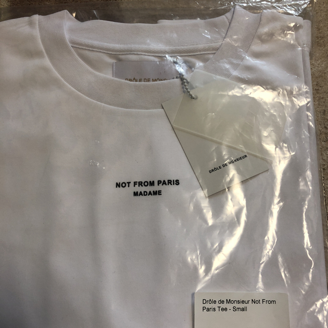 （新品未使用）DROLE DE MONSIEUR ドロールドムッシュ TシャツS メンズのトップス(Tシャツ/カットソー(半袖/袖なし))の商品写真