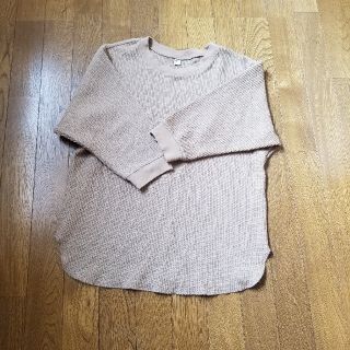 ユニクロ(UNIQLO)のワッフルクルーネックt(Tシャツ(長袖/七分))