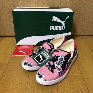 プーマ(PUMA)の【新品未使用箱付き】PUMA プーマ スリッポン ピンク レディース(スリッポン/モカシン)