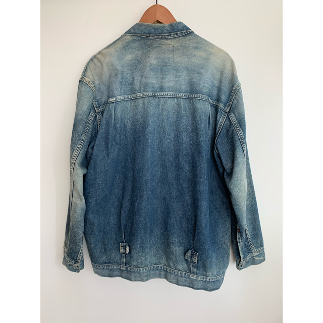 L'Appartement DEUXIEME CLASSE(アパルトモンドゥーズィエムクラス)のアパルトモン   STAMMBAUM OVERSIZE DENIM JACKET レディースのジャケット/アウター(Gジャン/デニムジャケット)の商品写真