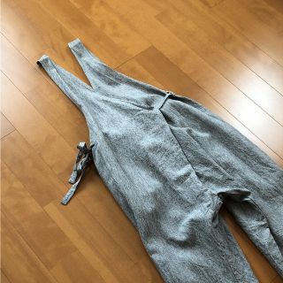 ネストローブ(nest Robe)のネストローブ リネンカシュクールサロペット 美品(サロペット/オーバーオール)