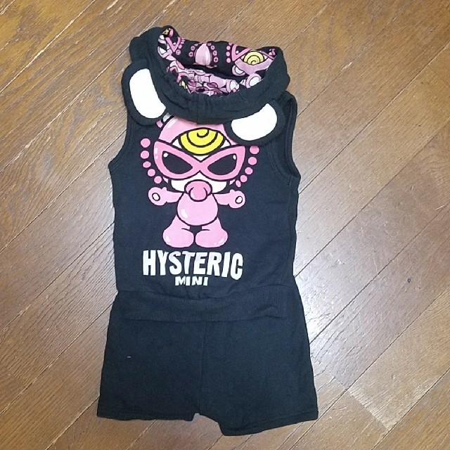 HYSTERIC MINI(ヒステリックミニ)のHYSTRIC MINI 80cm 2018年春 セットアップ 美品 キッズ/ベビー/マタニティのベビー服(~85cm)(その他)の商品写真