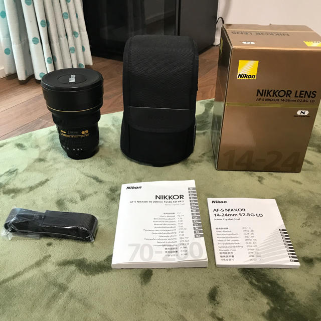 送料無料/新品】 Nikon - ED f/2.8G 14-24mm NIKKOR AF-S ニコン