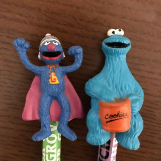 セサミストリート(SESAME STREET)のクッキーモンスターとグローバー シャーペン セット(キャラクターグッズ)