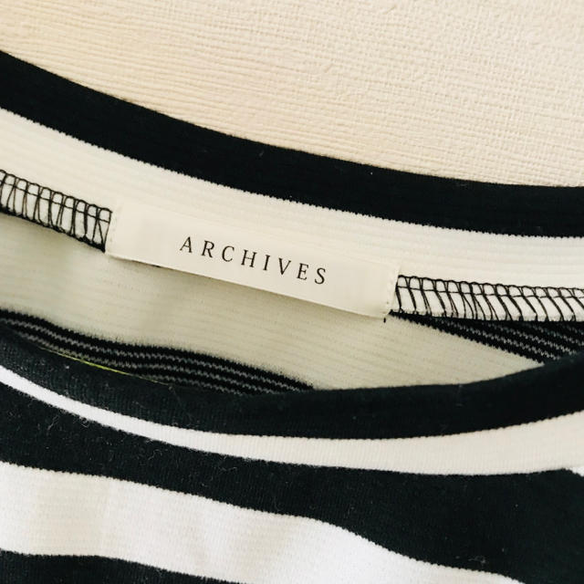 archives(アルシーヴ)のアルシーブ✳︎ボーダー レディースのトップス(Tシャツ(長袖/七分))の商品写真