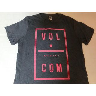 ボルコム(volcom)の【VOLCOM】ボルコム【VOLCOM STONE 】ロゴTシャツUS M 濃灰(Tシャツ/カットソー(半袖/袖なし))