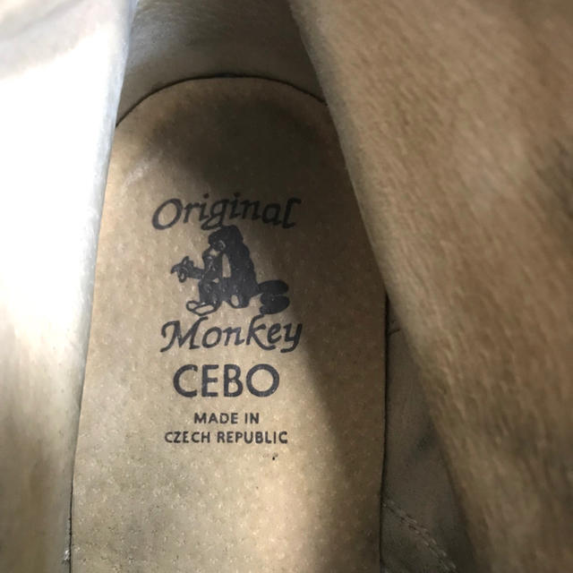 CEBO(セボ)の定2.5万 CEBO セボ スウェードモンキーブーツ41 メンズの靴/シューズ(ブーツ)の商品写真