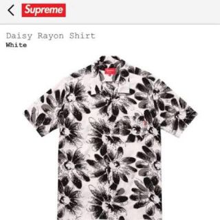 シュプリーム(Supreme)のSupreme  Daisy Rayon Shirt M(シャツ)