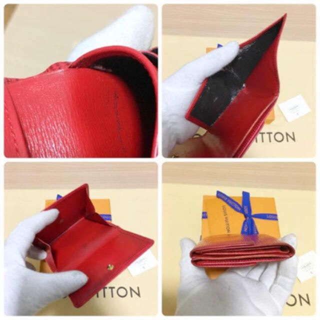 LOUIS VUITTON(ルイヴィトン)の＊中古品 二つ折り財布 エピ＊ レディースのファッション小物(財布)の商品写真