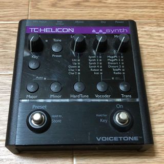 TC HELICON VOICE TONE synth ボーカル エフェクター(エフェクター)