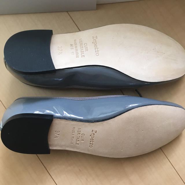 repetto(レペット)の新品 レペット グレー 37 1/2  レディースの靴/シューズ(バレエシューズ)の商品写真