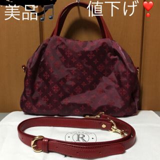 ラシット(Russet)の美品❗️ラシット カラーハンドル 2wayミニショルダーバッグ(ショルダーバッグ)