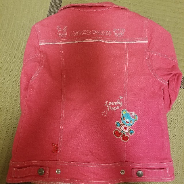 mezzo piano(メゾピアノ)のメゾピアノ120㎝ジャンパー キッズ/ベビー/マタニティのキッズ服女の子用(90cm~)(ジャケット/上着)の商品写真