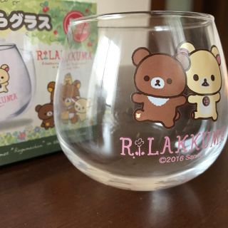 新品 リラックマ ゆらゆらグラス(キャラクターグッズ)