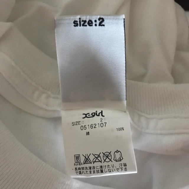 X-girl(エックスガール)のX-girl✩Tシャツ レディースのトップス(Tシャツ(半袖/袖なし))の商品写真