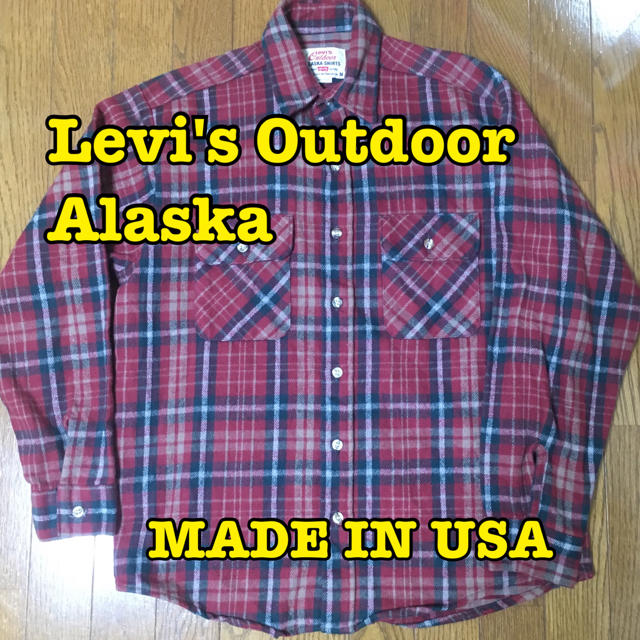 Levi's(リーバイス)のLevi's Outdoor Alaska ヘビーネルシャツ USA メンズのトップス(シャツ)の商品写真