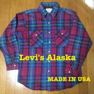 リーバイス(Levi's)のLevi's Alaska ヘビーネルシャツ USA製(シャツ)