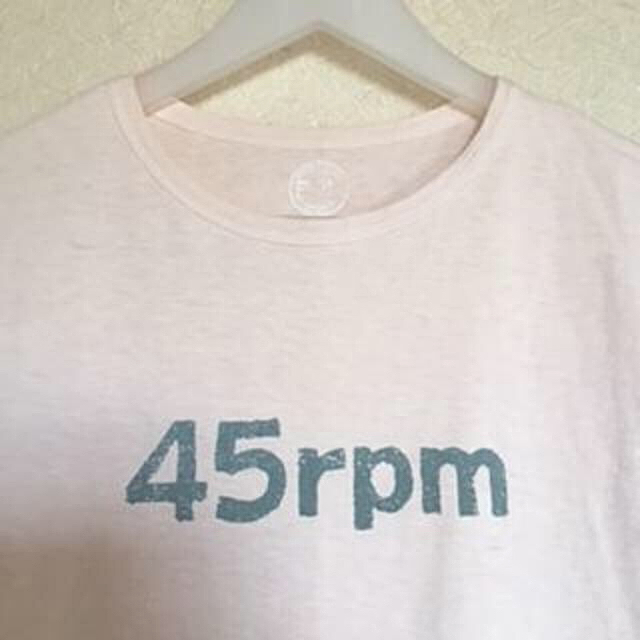 45rpm(フォーティーファイブアールピーエム)の★45rpm／Tシャツ(ピンク) レディースのトップス(Tシャツ(半袖/袖なし))の商品写真