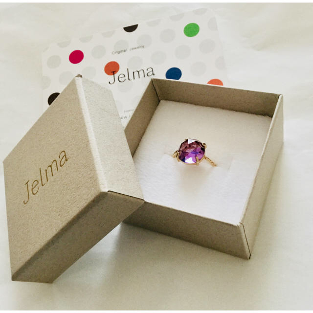 Jelmaのアメジストのリング レディースのアクセサリー(リング(指輪))の商品写真