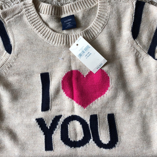 babyGAP(ベビーギャップ)の新品ワンピース♡100㎝ キッズ/ベビー/マタニティのキッズ服女の子用(90cm~)(ワンピース)の商品写真