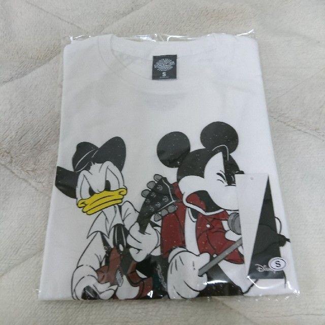 Disney(ディズニー)のB'z ディズニー 親子TシャツＢ(白) Sサイズ SCENES エンタメ/ホビーのタレントグッズ(ミュージシャン)の商品写真